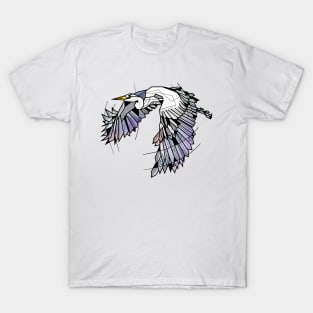 Geometric crane T-Shirt